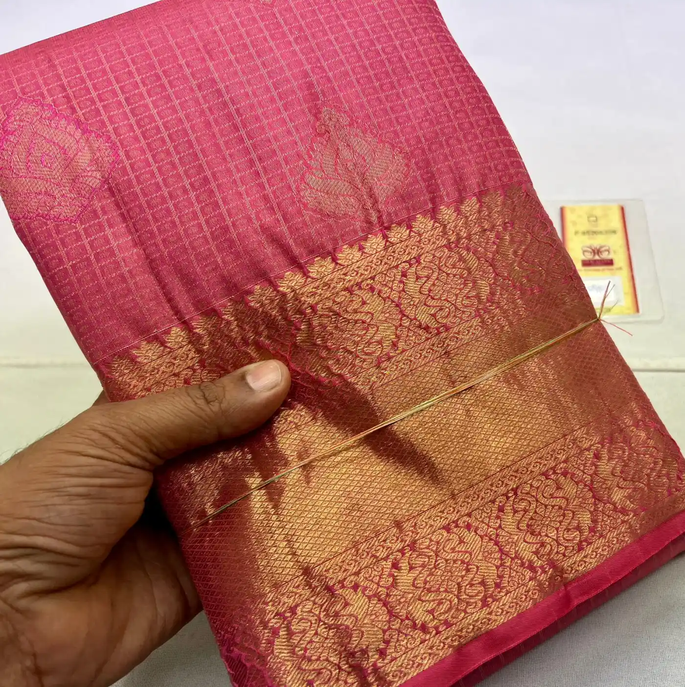 Traditional Kanjivaram Soft Lichi Silk Saree